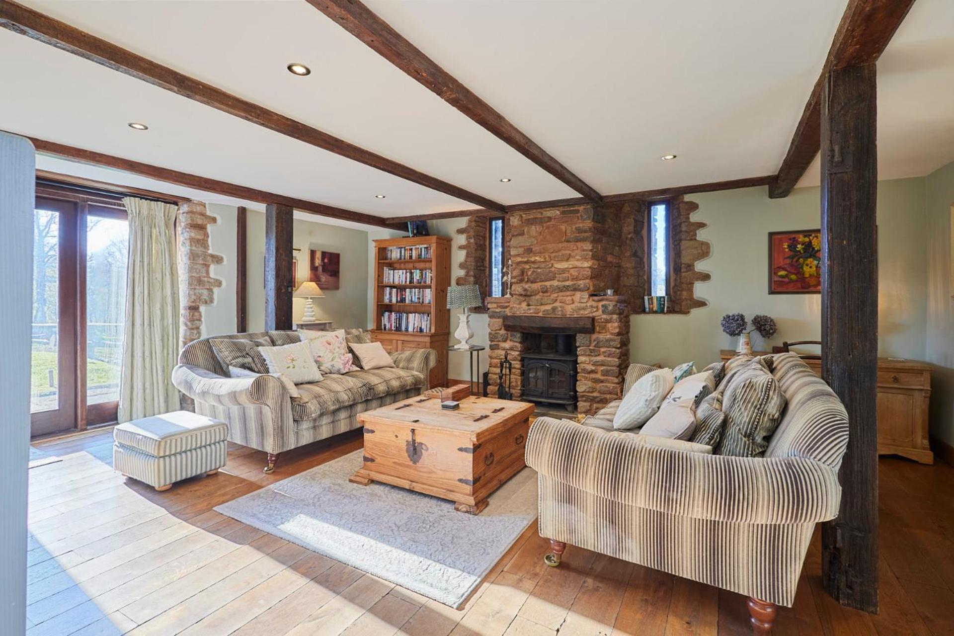 Host & Stay - Tregaer Mill Barn Dingestow Exteriör bild